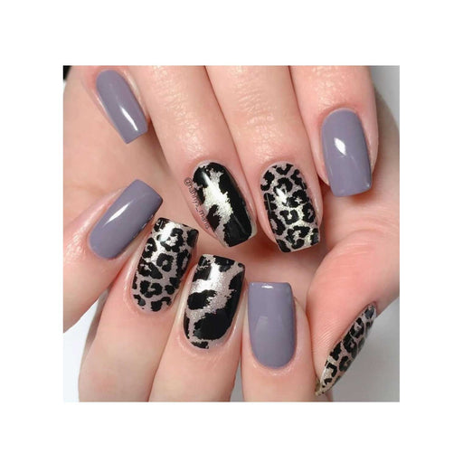 UberChic Beauty Wild Luxury: Warm Blooded Stamping Plate Rosy Brown