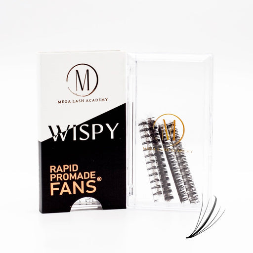 Mega Lash Academy Wispy 5D Rapid Promade Fans - 500 Fans Promade Fans Black 0.07 / CC / 9,0.07 / CC / 10,0.07 / CC / 11,0.07 / CC / 12,0.07 / CC / 13,0.07 / CC / 14,0.07 / CC / 15