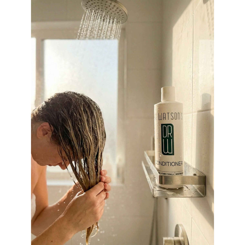 Dr. Watson's Hair & Skin Care Dr. Watson's | Shampoo & Conditioner Duo | The Original | 16 Oz Each Shampoo and Conditioner Rosy Brown