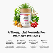 Snap Supplements Daily Multivitamin for Women White Smoke