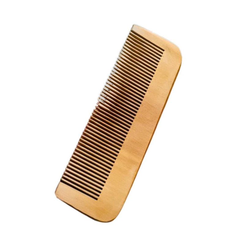 Shave Essentials Wood Hair Comb Combs & Brushes White Smoke