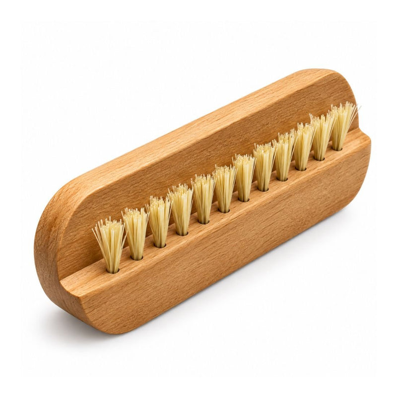 Shave Essentials Wooden Nail Brush Shower Sponges, Brushes & Scrubs White Smoke
