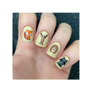 UberChic Beauty Woodland Chic-02 Stamping Plate Rosy Brown