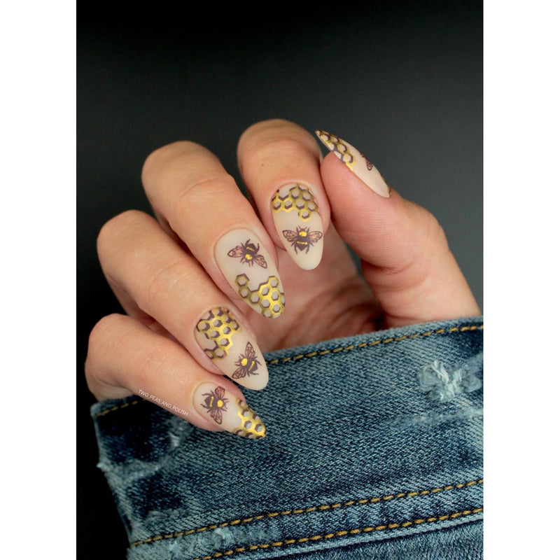 UberChic Beauty Woodland Chic-02 Stamping Plate Rosy Brown