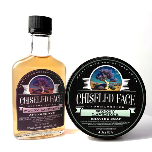 Chiseled Face Woody Lavender - Aftershave Splash Aftershave Splash White Smoke