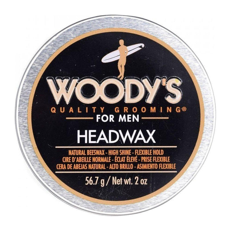 Woody's Woody's For Men Headwax High Shine - Flexible Hold 56.7g Hair Wax Light Gray