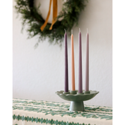 Be A Heart Muted Advent Candles Candles Light Gray