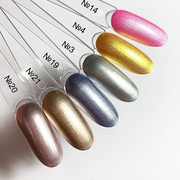 nbmsupply DARK STAMPING POLISH SILVER-BLUE METALLIC №19, 8 ML  Article : S019 Lavender