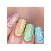 UberChic Beauty Queen of Hearts Stamping Plate Rosy Brown