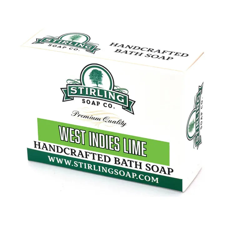 Stirling Soap Co Stirling Soap Co. West Indies Lime Bath Soap 5.5 Oz Bath Soap Dark Slate Gray