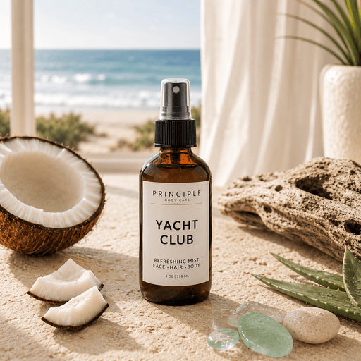 P R I N C I P L E Yacht Club Soothing Mist Body Light Gray