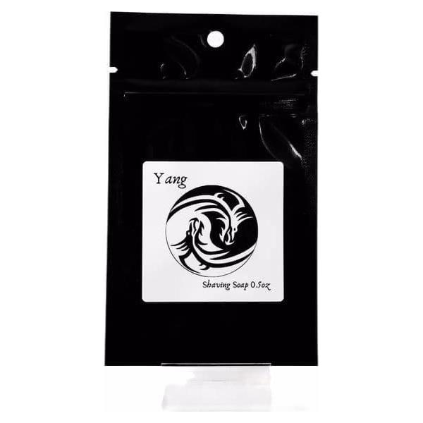 Murphy and McNeil Yang Shaving Soap - by Murphy and McNeil Shaving Soap Black 0.5oz AON Sample Pouch