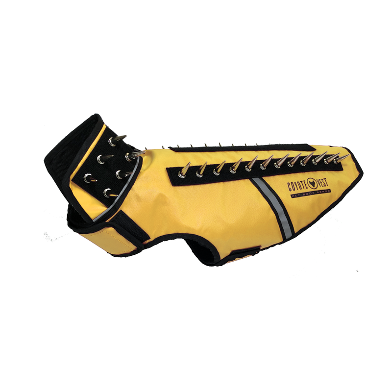 CoyoteVest SpikeVest Vest White Smoke Medium / Yellow
