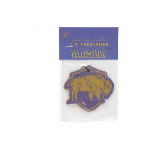 Good & Well Supply Co Yellowstone National Park Air Freshener Vehicle Air Fresheners Lavender