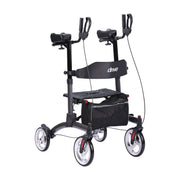 RIO Medical Supplies Elevate Upright Walker, Grey White Smoke