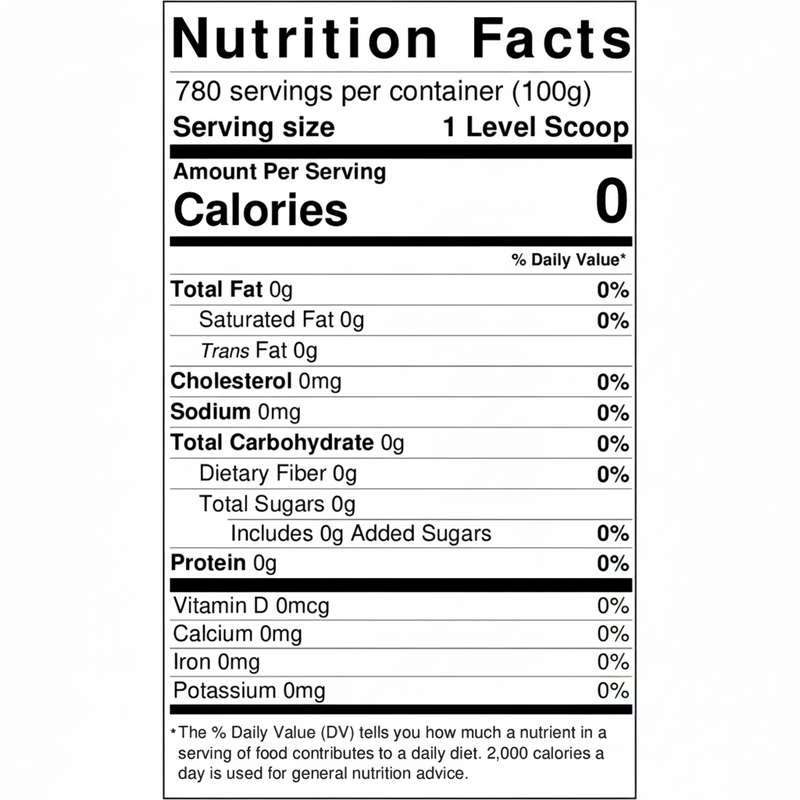 Naturamericas Naturamericas Yungas Green Stevia Sweetener Stevia Sweetener White Smoke 3.5oz (100g),0.75oz (5g) - Sample Size,2.2 lbs (1000g)