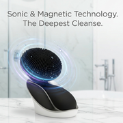 ZAQ Skin & Body Tara Sonic Facial Cleansing Brush Skin Care Lavender Black
