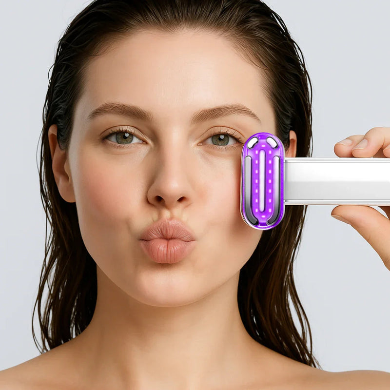 ZAQ Skin & Body ZAQ Zayn 2.0 — 6-in-1 LED & Microcurrent Facial Wand Light Gray