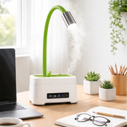 ZAQ Skin & Body ZAQ Lumin Aromatherapy Diffuser | Ultrasonic Mist, LED Lamp & Humidifier Diffusers White Smoke Green,Orange
