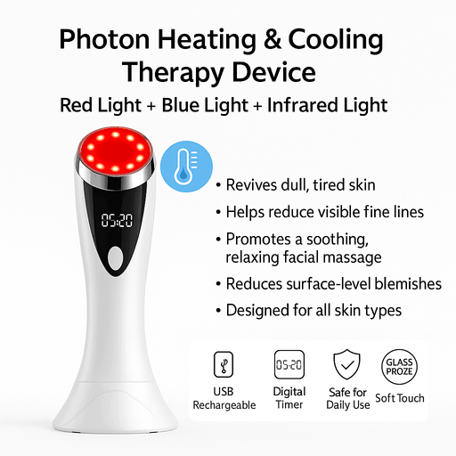 ZAQ Skin & Body ZAQ Soni Pro Heating & Cooling Photon Device White Smoke
