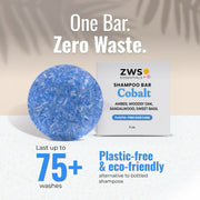 ZeroWasteStore.com Shampoo & Conditioner Bar Duo Shampoo & Conditioner Sets White Smoke Bloom with Castor Oil,Sunshine,Driftwood,Oasis,Maui Melon,Sunkissed,Blossom,Cobalt,Peppermint Breeze,Simply Unscented,Earth,Seasonal Harvest