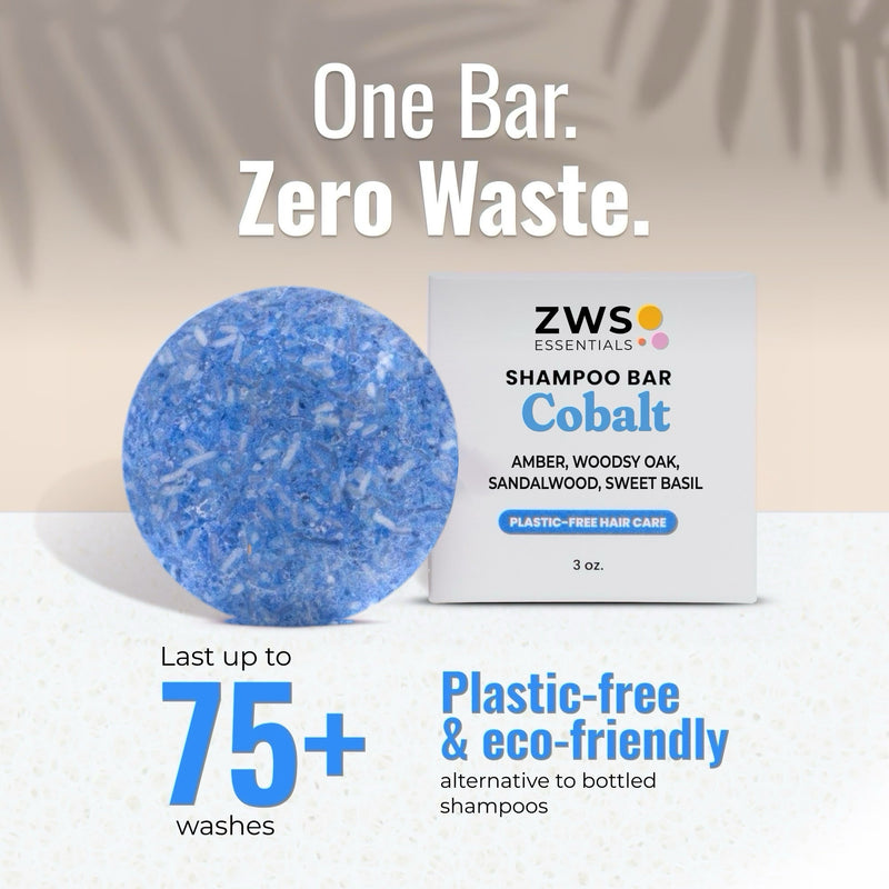 ZeroWasteStore.com Shampoo & Conditioner Bar Duo Shampoo & Conditioner Sets White Smoke Bloom with Castor Oil,Sunshine,Driftwood,Oasis,Maui Melon,Sunkissed,Blossom,Cobalt,Peppermint Breeze,Simply Unscented,Earth,Seasonal Harvest