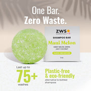 ZeroWasteStore.com Shampoo & Conditioner Bar Duo Shampoo & Conditioner Sets White Smoke Bloom with Castor Oil,Sunshine,Driftwood,Oasis,Maui Melon,Sunkissed,Blossom,Cobalt,Peppermint Breeze,Simply Unscented,Earth,Seasonal Harvest