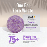 ZeroWasteStore.com Shampoo & Conditioner Bar Duo Shampoo & Conditioner Sets White Smoke Bloom with Castor Oil,Sunshine,Driftwood,Oasis,Maui Melon,Sunkissed,Blossom,Cobalt,Peppermint Breeze,Simply Unscented,Earth,Seasonal Harvest