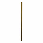 ZeroWasteStore.com Stainless Steel Straw - Straight, Bent, or Boba Style Drinking Straws & Stirrers Dark Khaki Straight / Gold