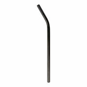 ZeroWasteStore.com Stainless Steel Straw - Straight, Bent, or Boba Style Drinking Straws & Stirrers White Smoke Bent / Black