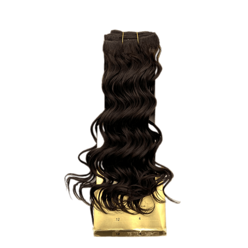 VIP Extensions Zury Ultra Star 100% Human Hair Extension Black 12'' / 4
