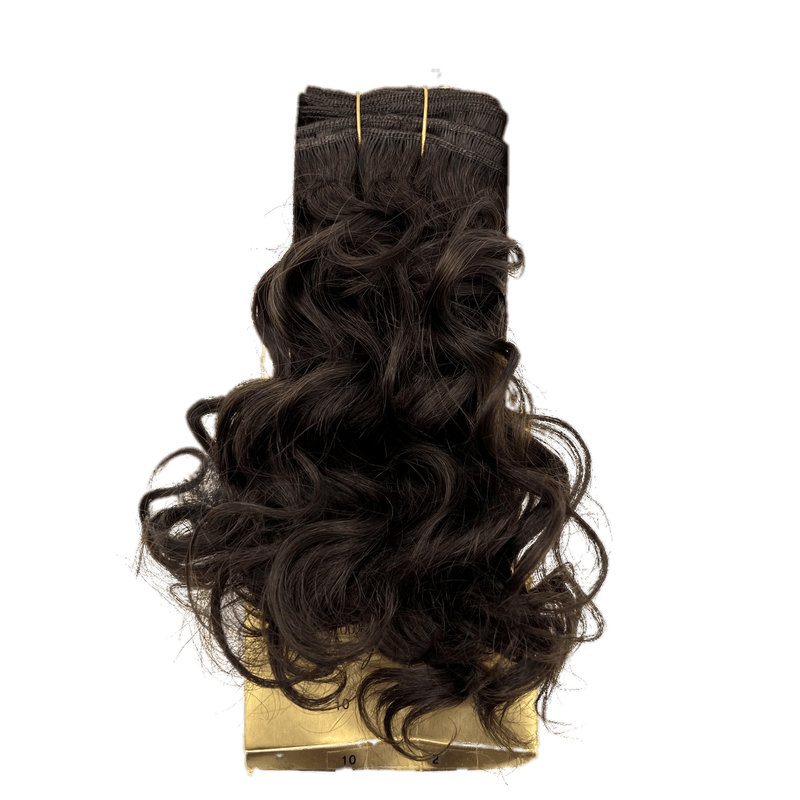 VIP Extensions Zury Ultra Star 100% Human Hair Extension Black 10'' / 2