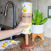 ZeroWasteStore.com Reusable Paper Towels Reusable Paper Towels Dim Gray 12 Pack / Earth Tones,12 Pack / Lemons,12 Pack / Greys,12 Pack / White,24 Pack (Pre-rolled) / Earth Tones,24 Pack (Pre-rolled) / Lemons,24 Pack (Pre-rolled) / Greys,24 Pack (Pre-rolled) / White
