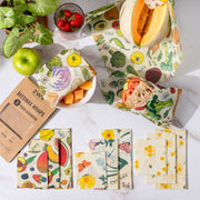 ZeroWasteStore.com Beeswax Wraps – Plastic-Free Food Storage Food Wraps Lavender Honeycomb / 3-Pack Assorted,Honeycomb / 3-Pack Medium,Honeycomb / 3-Pack Large,Honeycomb / Bread Wrap,Pollinators / 3-Pack Assorted,Pollinators / 3-Pack Medium,Pollinators / 3-Pack Large,Pollinators / Bread Wrap,Fruit / 3-Pack Assorted,Fruit / 3-Pack Medi