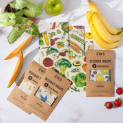 ZeroWasteStore.com Beeswax Wraps – Plastic-Free Food Storage Food Wraps Lavender Honeycomb / 3-Pack Assorted,Honeycomb / 3-Pack Medium,Honeycomb / 3-Pack Large,Honeycomb / Bread Wrap,Pollinators / 3-Pack Assorted,Pollinators / 3-Pack Medium,Pollinators / 3-Pack Large,Pollinators / Bread Wrap,Fruit / 3-Pack Assorted,Fruit / 3-Pack Medi