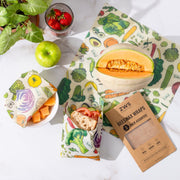 ZeroWasteStore.com Beeswax Wraps – Plastic-Free Food Storage Food Wraps Lavender Honeycomb / 3-Pack Assorted,Honeycomb / 3-Pack Medium,Honeycomb / 3-Pack Large,Honeycomb / Bread Wrap,Pollinators / 3-Pack Assorted,Pollinators / 3-Pack Medium,Pollinators / 3-Pack Large,Pollinators / Bread Wrap,Fruit / 3-Pack Assorted,Fruit / 3-Pack Medi
