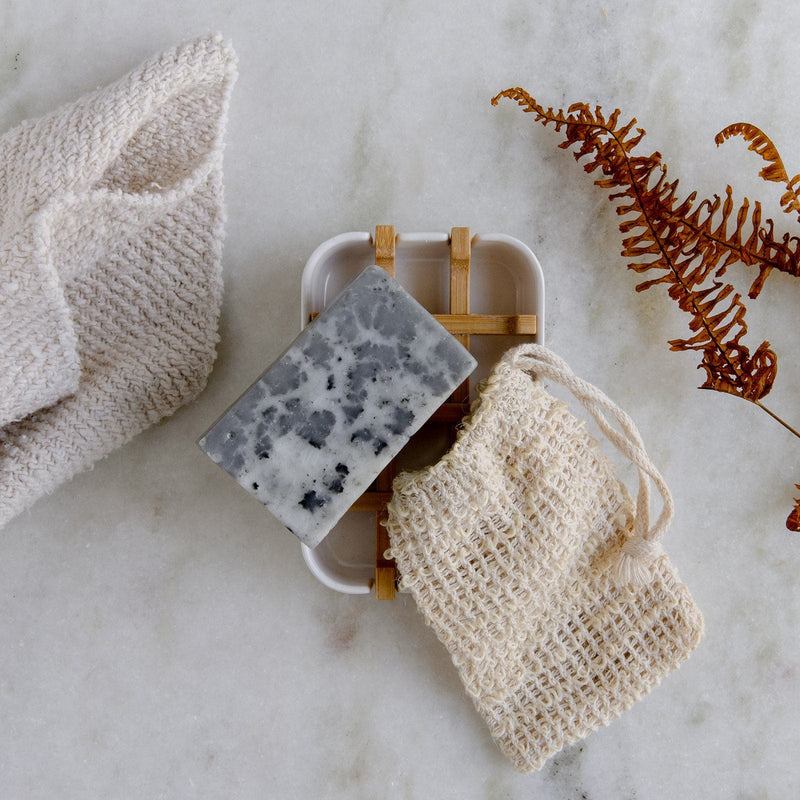 ZeroWasteStore.com Soap Bar Mini Kit Soap Gray Black Salt