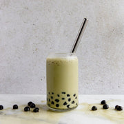 ZeroWasteStore.com Stainless Steel Straw - Straight, Bent, or Boba Style Drinking Straws & Stirrers Gray Boba / Stainless