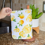 ZeroWasteStore.com Reusable Paper Towels Reusable Paper Towels Dark Olive Green 12 Pack / Earth Tones,12 Pack / Lemons,12 Pack / Greys,12 Pack / White,24 Pack (Pre-rolled) / Earth Tones,24 Pack (Pre-rolled) / Lemons,24 Pack (Pre-rolled) / Greys,24 Pack (Pre-rolled) / White