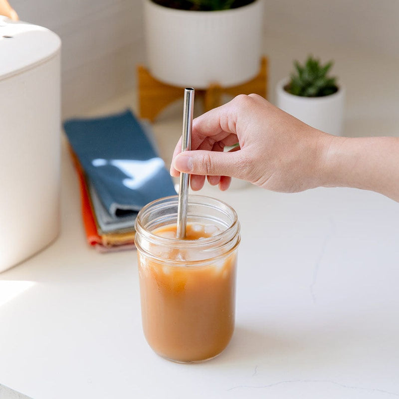 ZeroWasteStore.com Stainless Steel Straw - Straight, Bent, or Boba Style Drinking Straws & Stirrers Lavender Straight / Stainless,Straight / Black,Straight / Gold,Straight / Rose Gold,Straight / Rainbow,Straight / Straight 5-Pack,Bent / Stainless,Bent / Black,Bent / Gold,Bent / Rose Gold,Bent / Rainbow,Bent / Bent 5-Pack,Boba / Stainless,Boba / Black,Boba / Gold