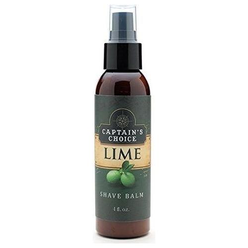 Captain's Choice Captain's Choice Lime Shave Balm 4 Oz Shave Balm Dark Slate Gray