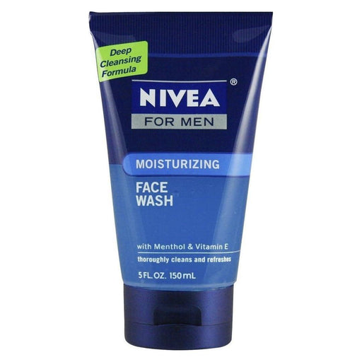 Nivea Nivea For Men Double Action Face Wash 5 Oz Face Wash Dark Slate Blue