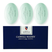 Caswell Massey Caswell Massey Heritage Triple-Milled Bar Soaps Set of Three 5.8oz Collection Bar Soap Light Gray Heritage Jockey Club