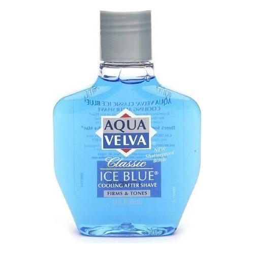 Aqua Velva Aqua Velva Classic Ice Blue Cooling After Shave 3.5 Oz After Shave Sky Blue