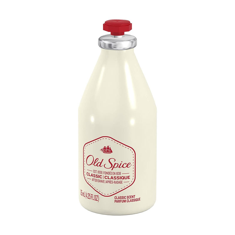 Old Spice Old Spice After Shave Lotion Classic 4.25 Oz After Shave Lotion Antique White