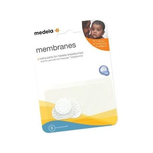 Medela Medela Membranes - 6 Count Breast Pump Accessories White Smoke