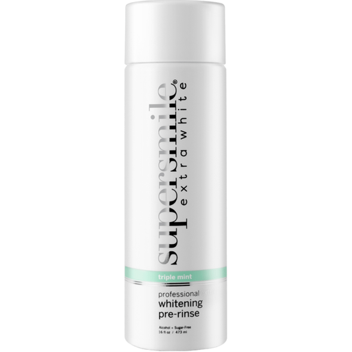 Supersmile Supersmile Professional Extra Whitening Pre-Rinse Triple Mint 16.0 oz Whitening Pre-Rinse Light Gray