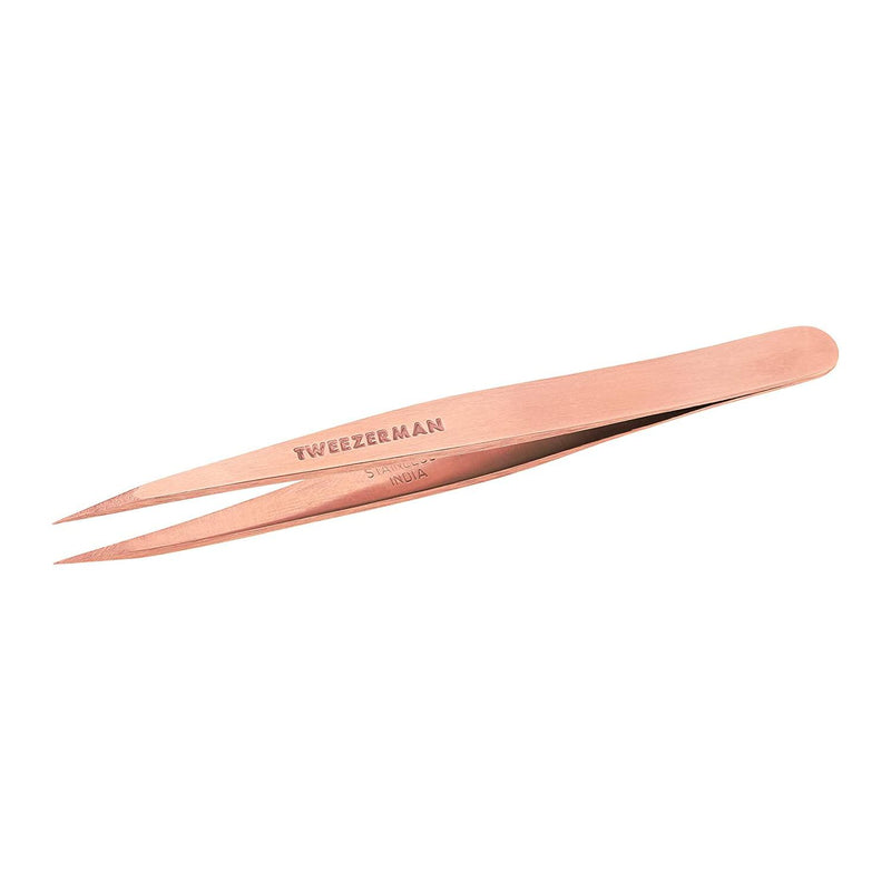 Tweezerman Tweezerman Rose Gold Point Tweezer Tweezer Tan