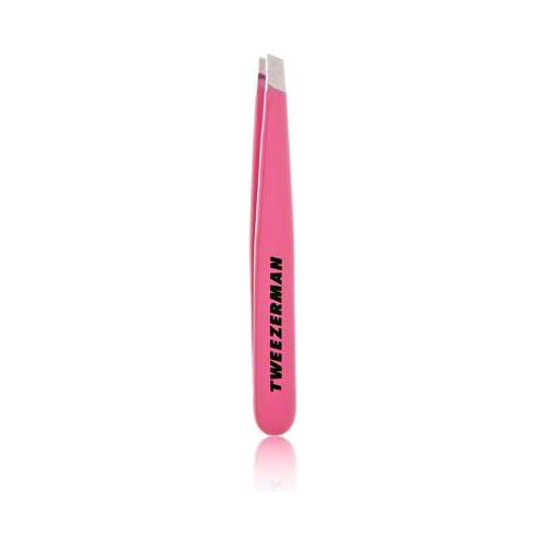 Tweezerman Tweezerman Mini Slant Tweezer Flamingo Pink Model No. 1248-FPR Tweezer Pale Violet Red