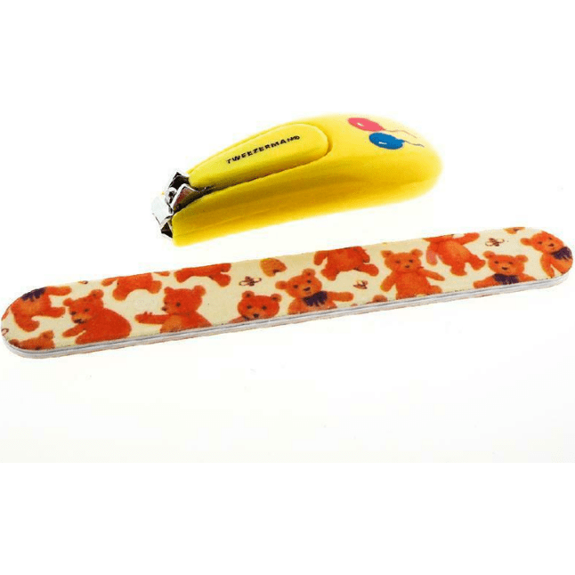 Tweezerman Tweezerman Baby Nail Clipper Bear File Model No. 3065-R Baby Nail Clipper Antique White